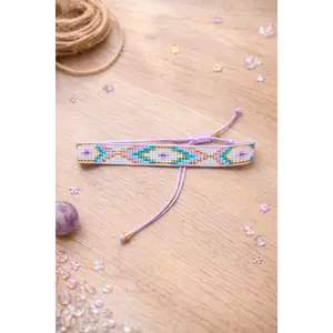 Rice bead bracelet Geometry Flower Eyes Triangle