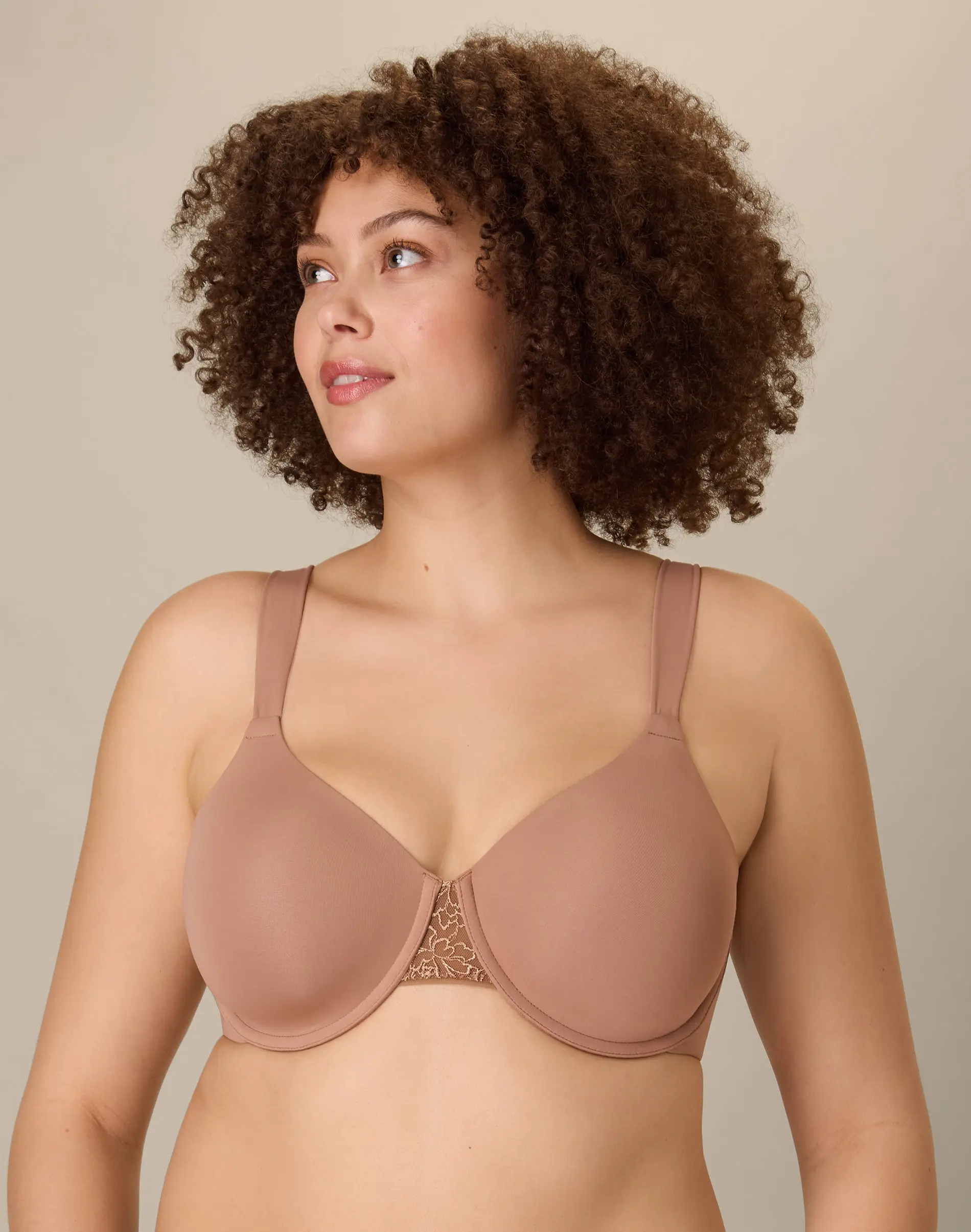 Playtex Full-coverage T-shirt Bra Moisture-wicking Women's Comfortable Fit Everyday Support Breathable Us4807