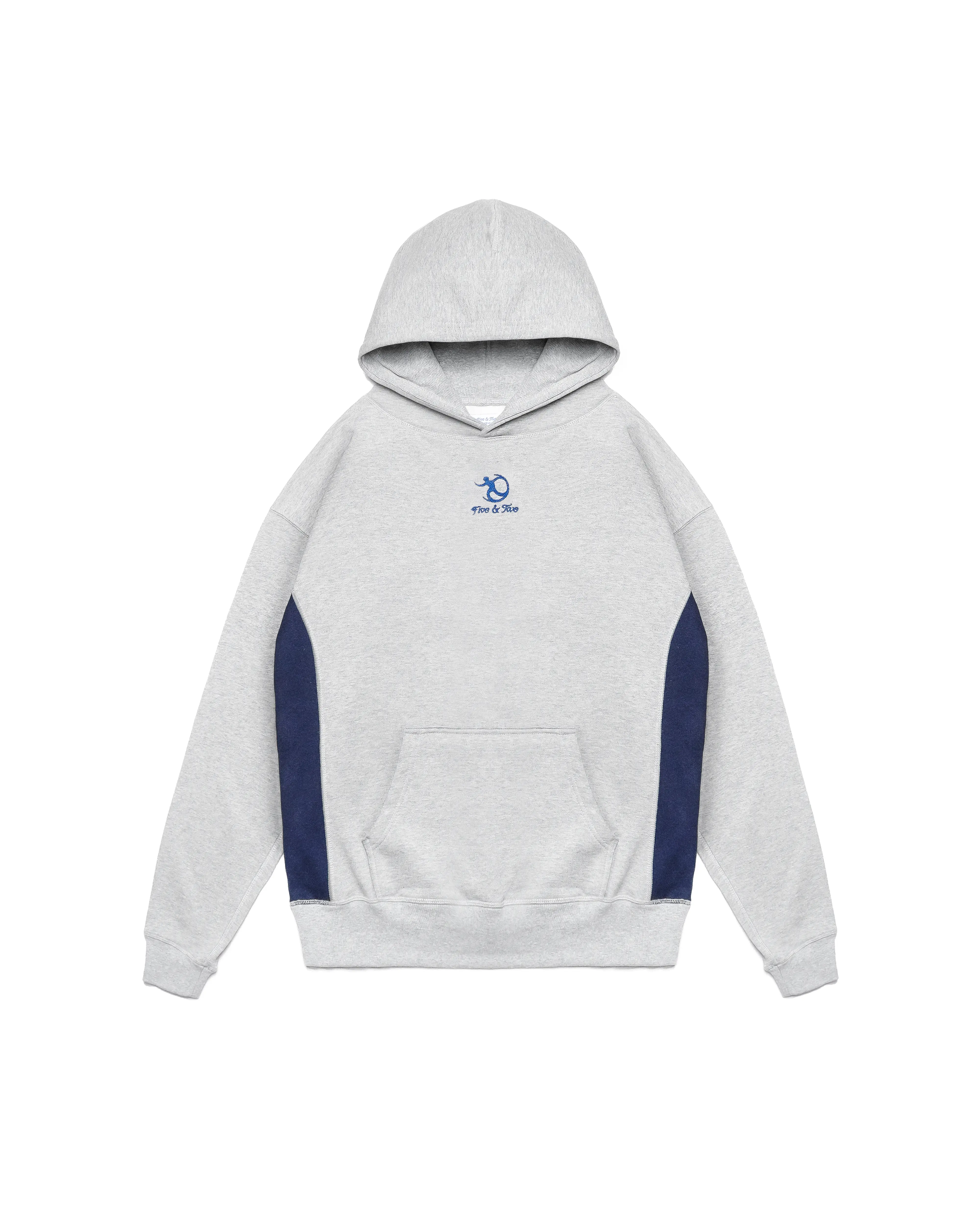 WEIGHTED HOODIE [HEATHER / NAVY]