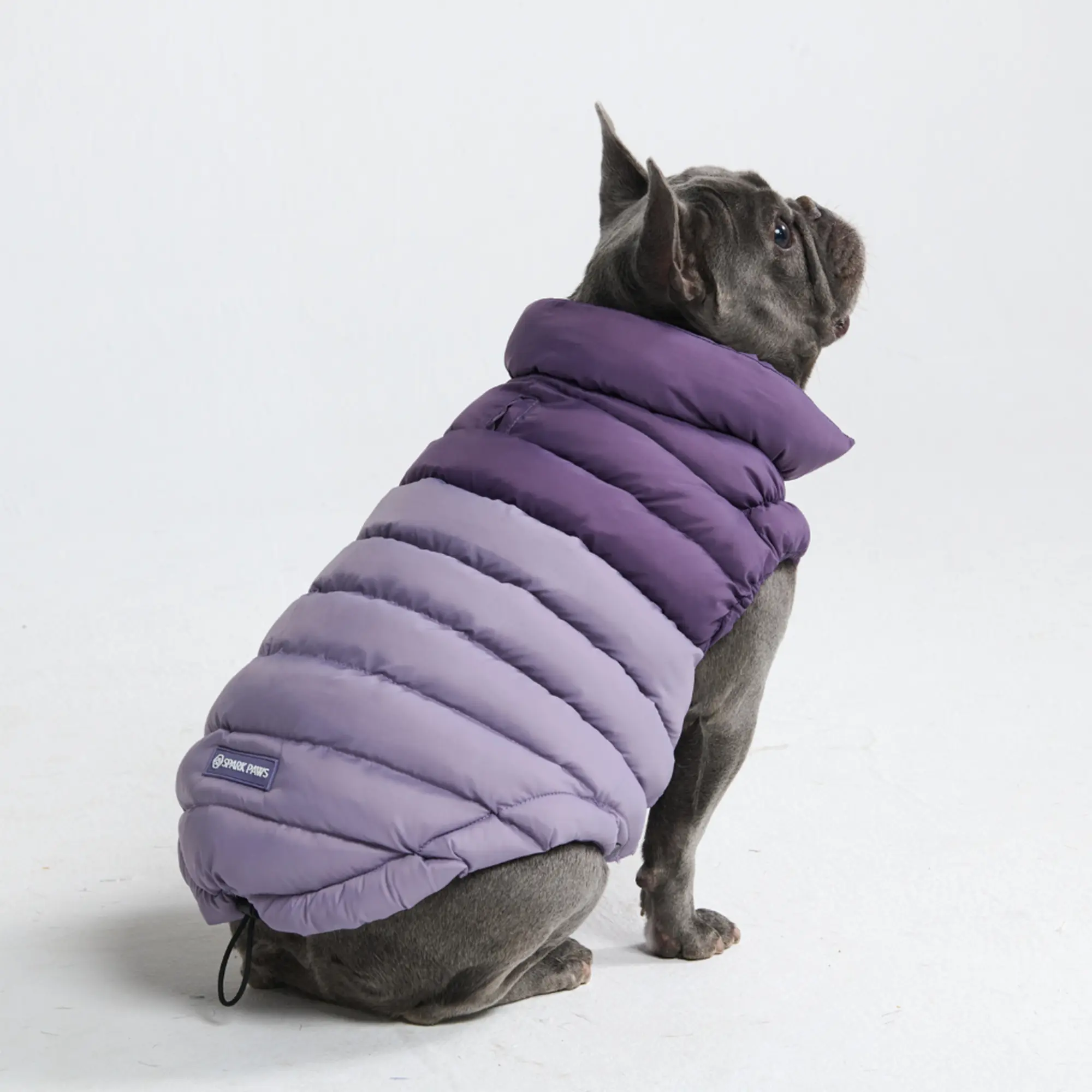 Spark Paws Dog Puffer Jacket, Winter Coat for Small Medium Large Dogs | Repels Rain and Snow, Premium Insulation, High loft cold weather filling, for Small, puppy to XL