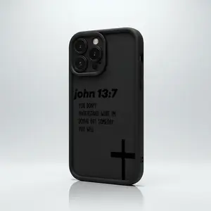 John 13:7 "You Don't Understand But Someday You Will" Cross Case for iPhone17/17PROMAX/17PRO/16/15/14/13/12/GALAXYS21/S22/S23/S24 Celestial Eye Layered Phone Case heat dissipation and breathability Cool trend BOBOJT1573006