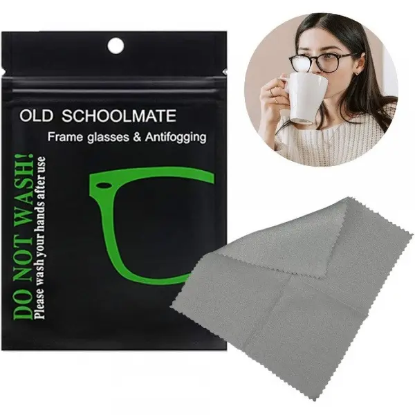 2-Pack Camera Microfiber Lens Cleaning Cloth 2 Piece Set - High-Density, Durable Smooth Surface, Non-Abrasive, Fur-Free Polishing for Camera Lenses, Phone Screens, Ideal for Cycling, Skiing, Mountaineering