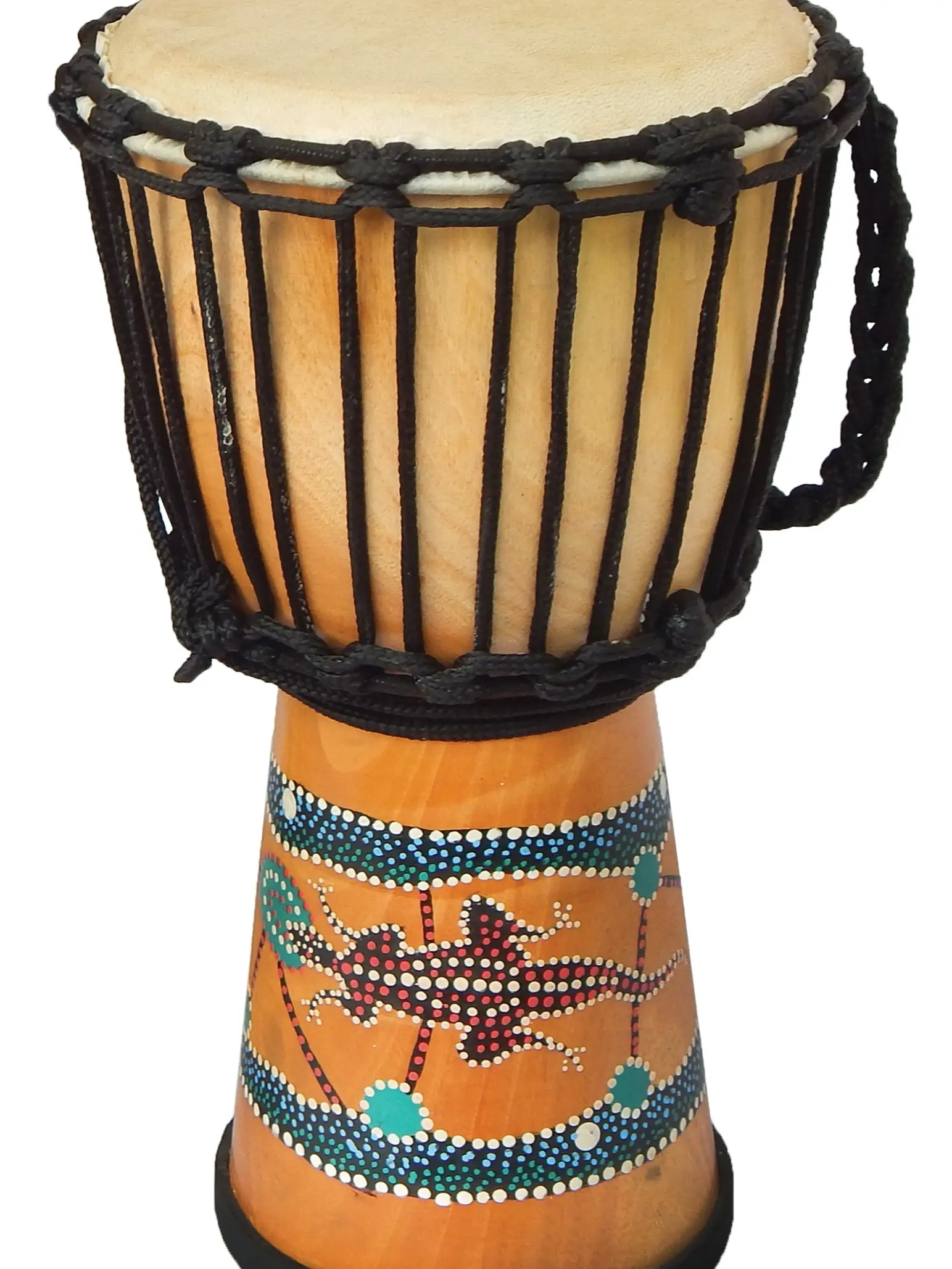 Terre Djembe Standard Paint, 16" tall 8" head, 20" tall 10" head, 24" tall 12" head, NK149