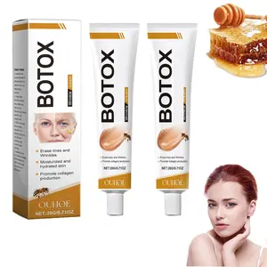 1/2Counts Botox Bee Venom Cream - Wrinkle Removal & Firming for All Skin Types, Moisturizing, Lifting & Recovery Facial Cream