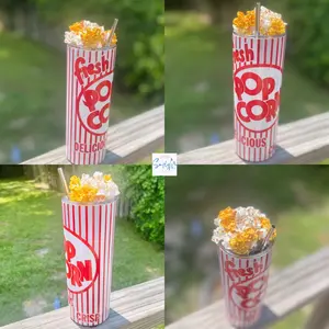 20oz Fresh Popcorn Tumbler w/ Topper