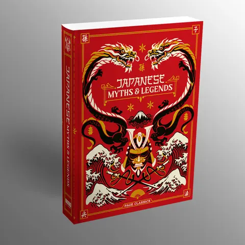 Japanese Myths & Legends Book - English Edition, Mysticism, Courage, Creation Tales for Mythology Fans to Explore Japan's Spiritual Heart