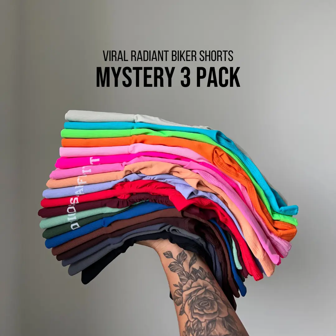 Mystery 3 Pack Radiant Biker Short 6"