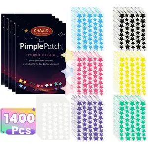 Professional Acne Patches, Pimple Patch, 1400pcs Facial Skin Care, No-Rinse Blemish Barrier, Portable Night Skincare Tool, Ideal Christmas Gift