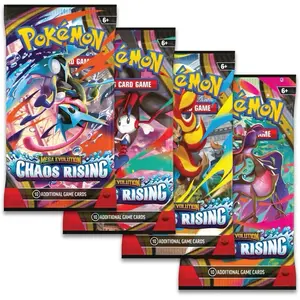 Chaos Rising - 5 Booster Packs - LIVE RIP - Pokemon TCG
