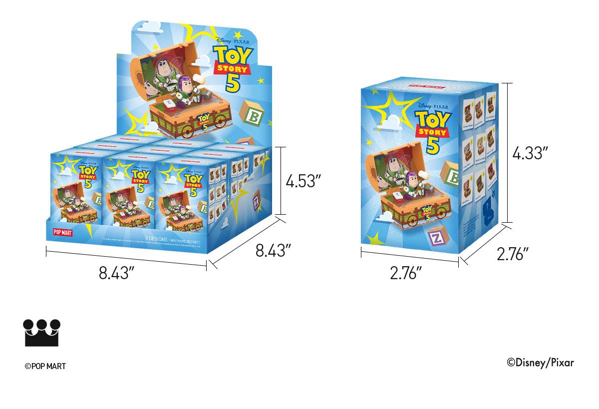 POP MART Disney/Pixar Toy Story 5 Series Figures Blind Box