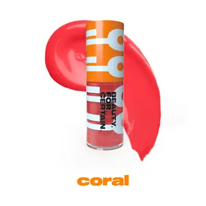 Coral: Pinkish-Orange Color - Lightly Plumping, High-Pigment Lip Gloss for Moisturized and Glossy Lips I love lipgloss
