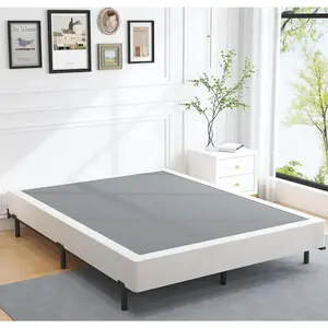 8 Inch Full Box Spring and Cover Set, Box Springs Full Size, Heavy Duty Mattress Foundation, Easy Clean Cover, Simple Assembly