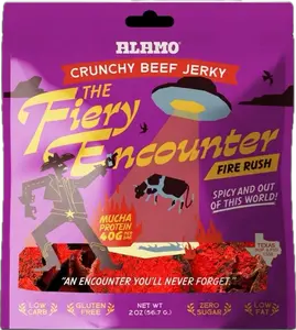 The Fiery Encounter – Fire Rush | High-Protein Crunchy Beef Jerky