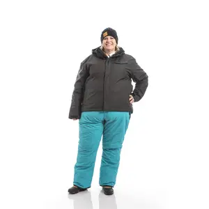 Dakota Plus Size Insulated Board Jacket | 21-2204 | Black Denim