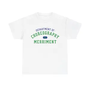 Choreography & Merriment T-Shirt Featuring Department Design for Severance TV Show Fans vintage graphic tees
