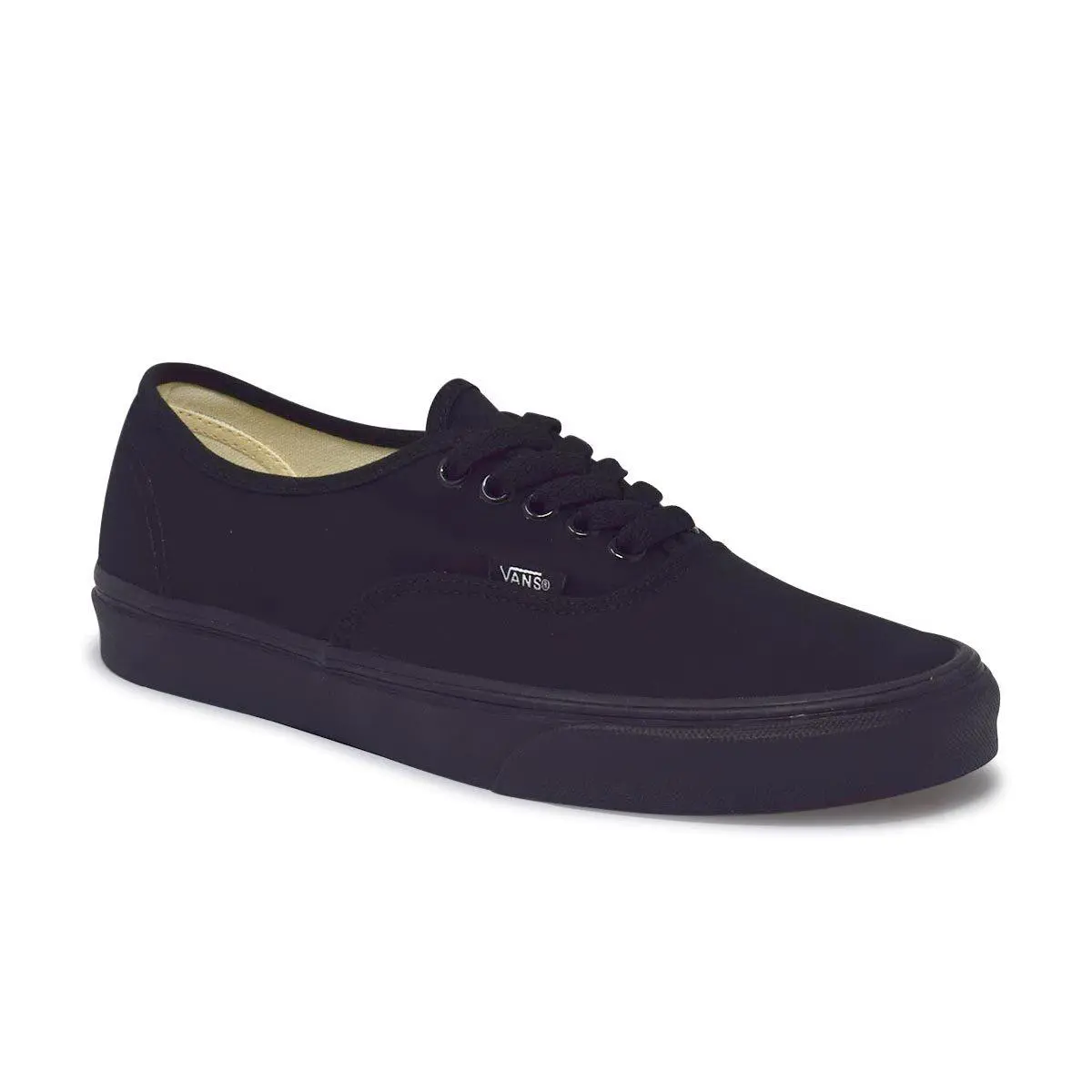 VANS Unisex Authentic Low Top Sneaker Black/Black