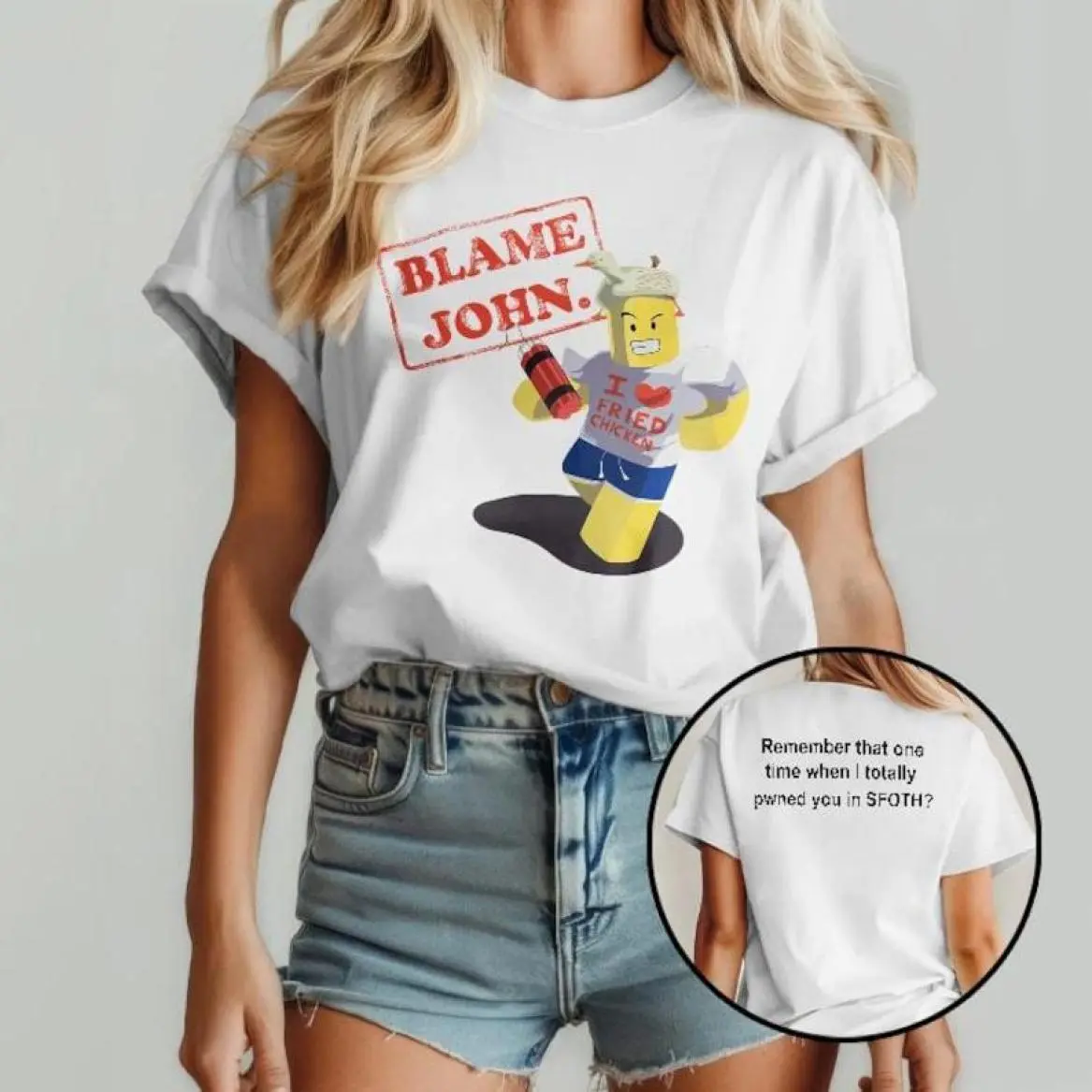 Shedletsky Blame John Funny Meme Shirt, Fresh Styles, Updated for Today, Classic Cuts, Always On Point