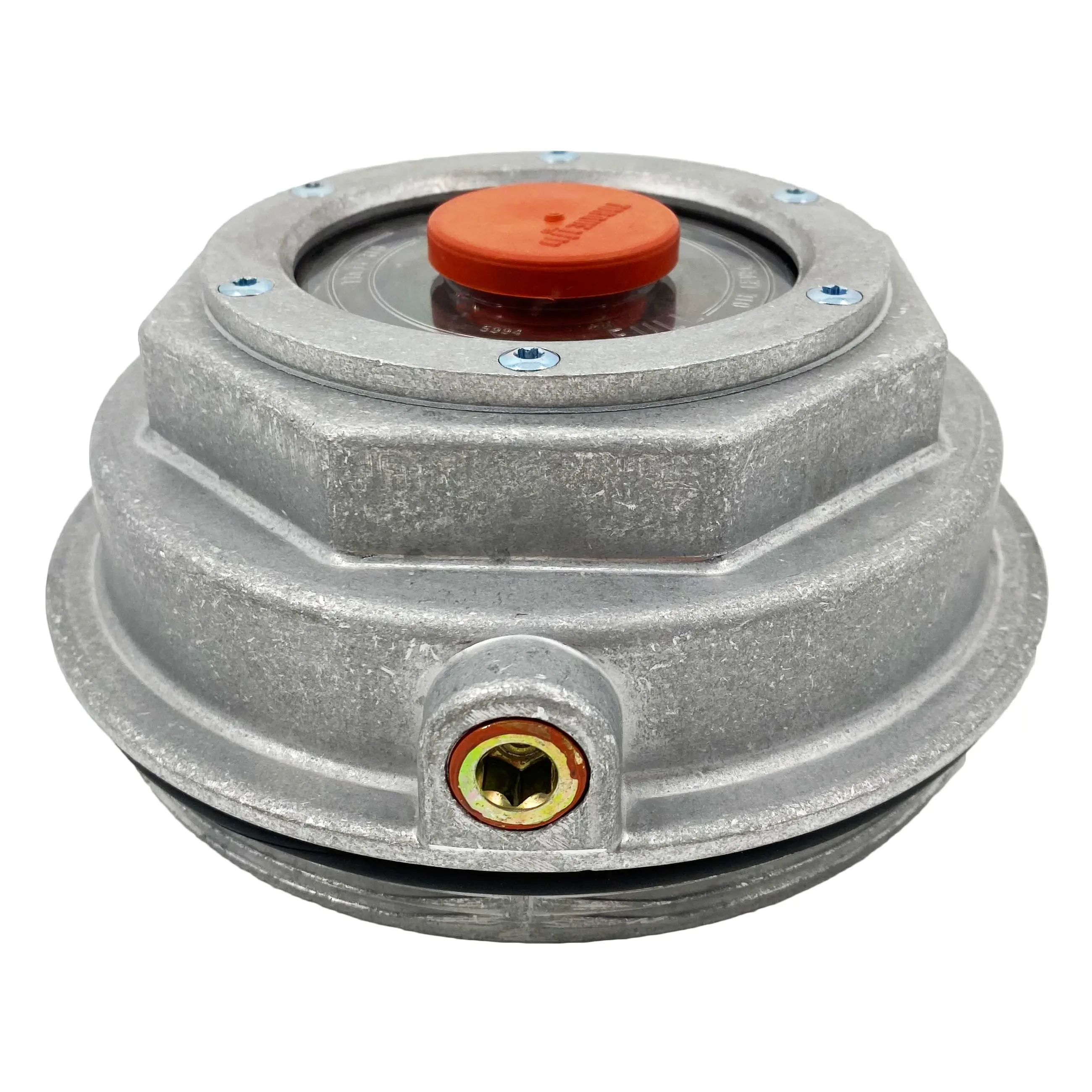 Aluminum Alloy Torque 3404075 Trailer Axle Hub Caps - 6 Bolts, 1-9/16 Inside Depth, Leak Proof Fluid Seal, Replacement for Stemco 340-4075 Automotive Exterior Chrome Trim Accessories