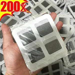 Disposable Floor Drain Sticker Anti-blocking Filter Floor Drain Sticker Mesh Hair Catcher Stopper Shower Sink Drain Cover Decal