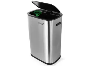 Elama 14.5 Gallon Automatic Sensor Hands Free Trash Can