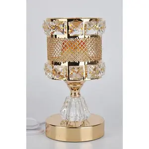 GoldenGlow Electric Fragrance Oil Burner/Night Light