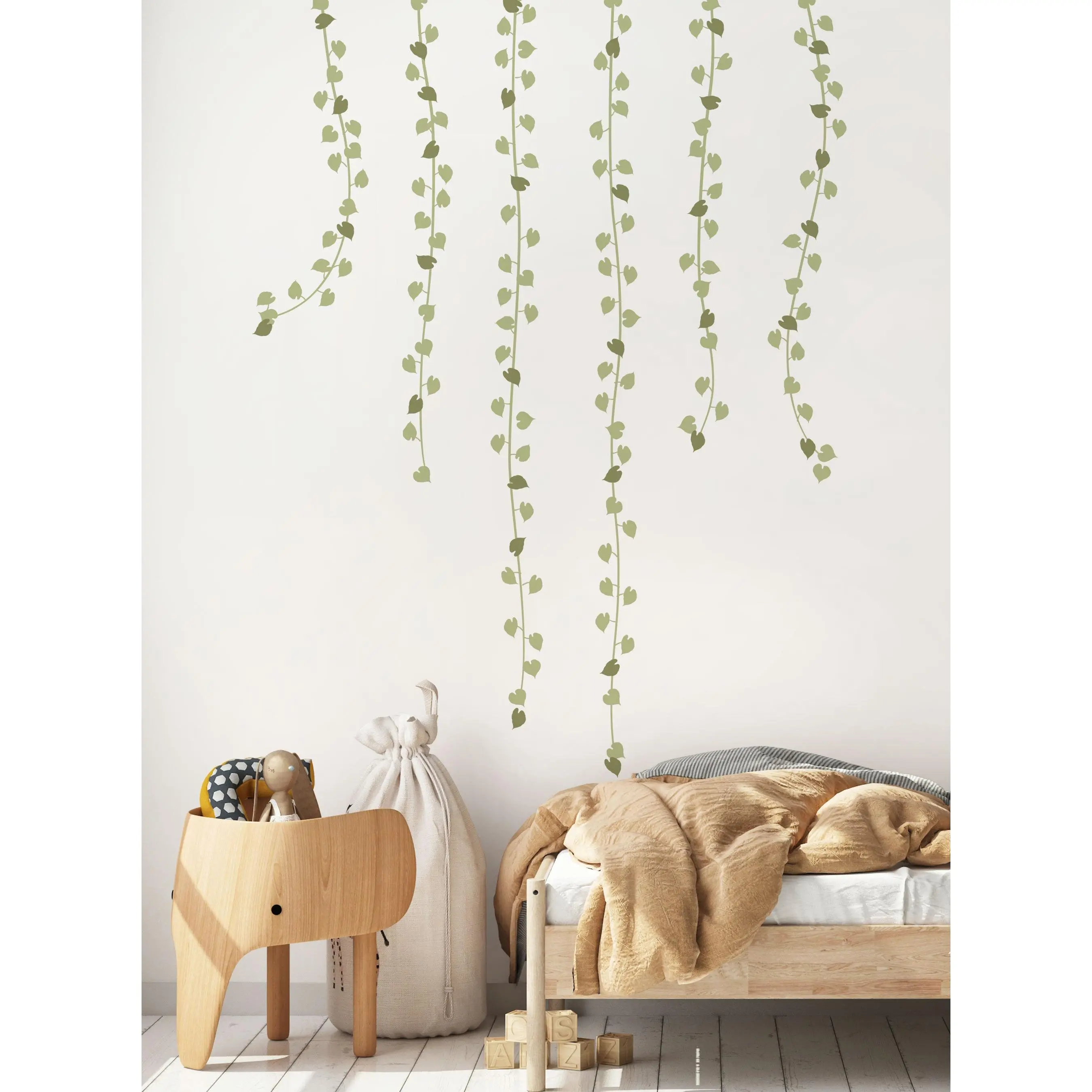 Hanging Vine Garland Wall Decal
