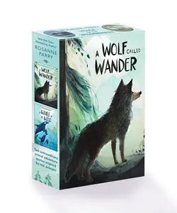 Rosanne Parry “Voice of the Wilderness” 2-book Box Set: A Wolf Called Wander, A Whale of the Wild by Rosanne Parry||Mónica Armiño||Lindsay Moore [Paperback Book]