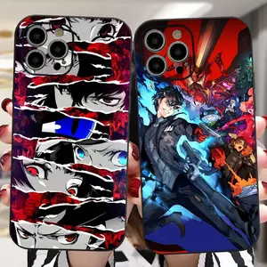 P-Persona 5 COOL Anime Phone Case For iPhone 17 Air 17 16 15 14 13 12 11 PRO MAX PLUS Mini TPU Soft to Skin-friendly case