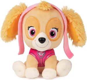Official PAW Patrol Skye in Signature Aviator Pilot Uniform Plush Toy, Stuffed Animal for Ages 1 and Up, 6" (Styles May Vary)