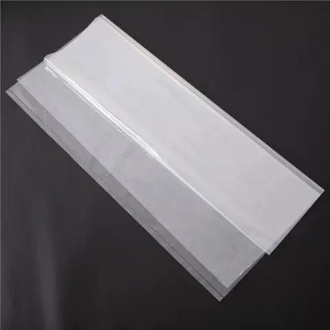 Women's Transparent PE Plastic Resealable Pouch - 1 Reseal Pouch for Lace Frontal Human Hair Wigs Storage