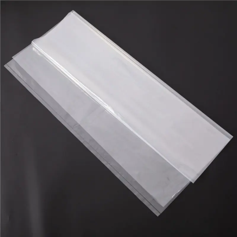 Women's Transparent PE Plastic Resealable Pouch - 1 Reseal Pouch for Lace Frontal Human Hair Wigs Storage