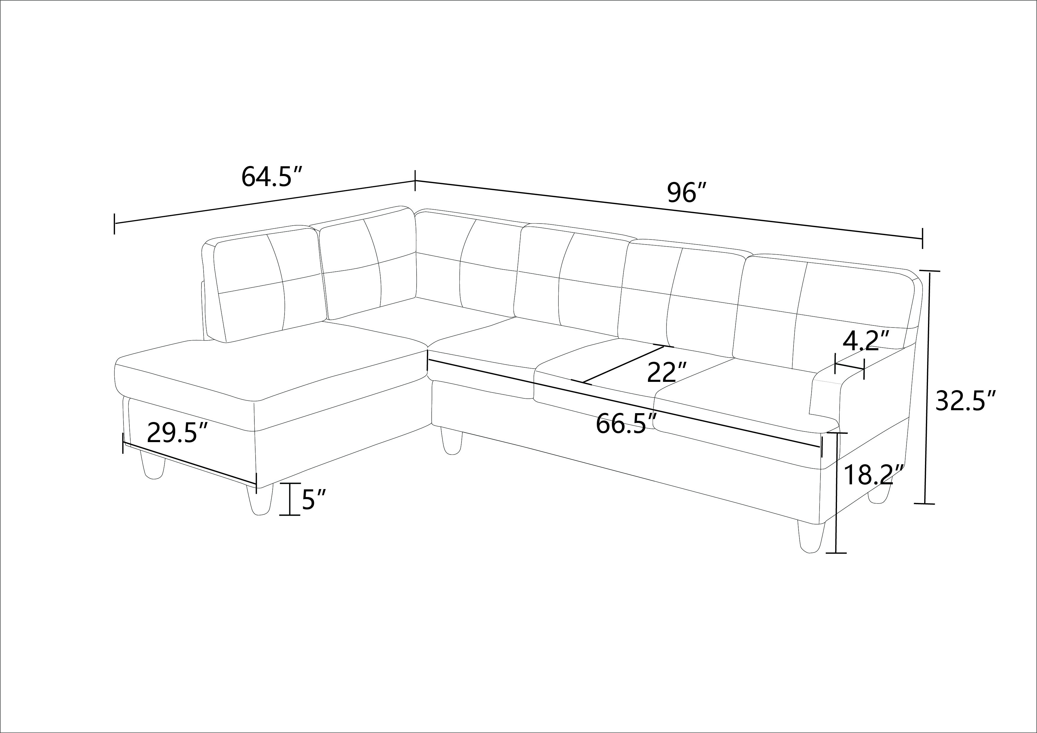 Dark Grey Cloud Soft Breathable Fluffy Fabric 2-Piece Sofa Set for Living Room, Modern Comfy Loveseat Furniture Set, Space Saving Home Decor Couch for Apartment Bedroom