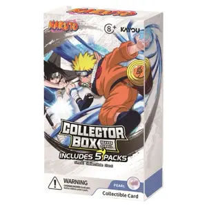 Naruto Smriti Collectible Cards Heaven Scroll 001 Collector Box Includes 5 Packs Pearl Edition
