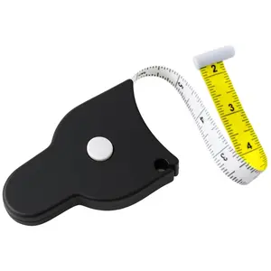 Tape Measure - 80 Inch Automatic Telescopic Tape Measure - Retractable Measuring Tape for Body: Waist, Hip, Bust, Arms, and More (Black - 80 inch)