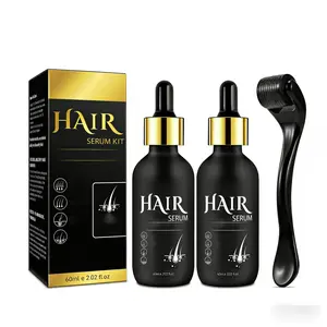 Hair & Beard Growth Serum 60ml, Hair Growth Essence, Volumizing & Repairing Hair Care for Men