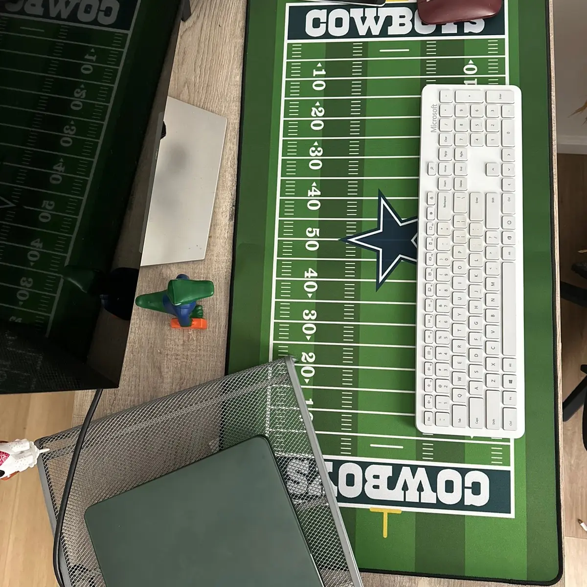 Dallas Cowboys Football Desk Mat Mouse pad Large Mousepad with stitched Edges