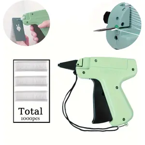 Tagging Gun for Clothing, Standard Retail Price Tag Attacher Gun Tool Kit for Clothes Labeler with Barbs Fasteners, Tagging Gun with Handle for Store Warehouse