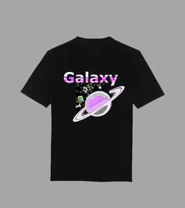 Glitch Galaxy Saturn T-shirt Streetwear that is out of this world