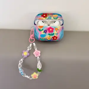 Cute Cartoon Flower AirPods Case, Compatible with AirPods Pro3/pro2/airpods1/2/3/4, Durable Anti-Drop Earphone Protector