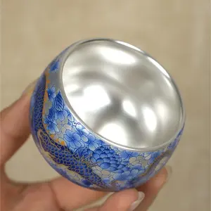 Jianzhan Teacup, Handmade Ceramic Kitchenware, Loose Leaf Brewing Accessory fathersdaygiftideas