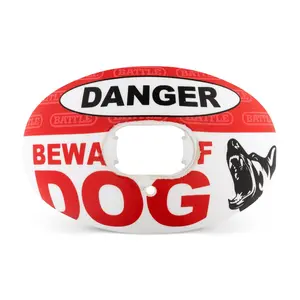 "Beware of Dog" Oxygen Football Mouthguard