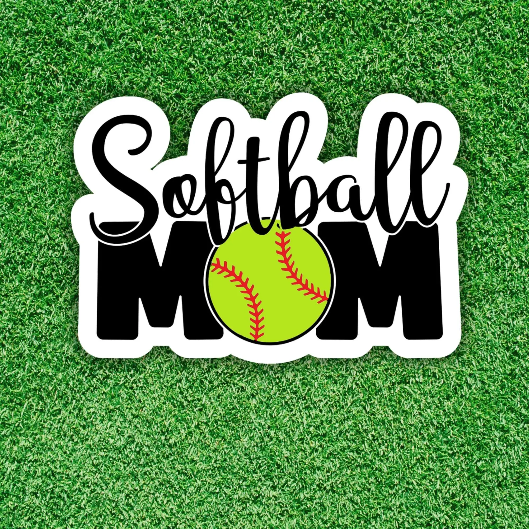 Softball Mom- Sticker