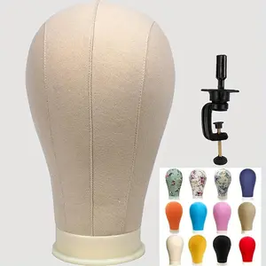 Training Dummy Head, 1 Count Hair Mannequin Head with Adjustable Stand, Hair Training Head Stand, Hair Display Styling Dummy Head, Home Organizer, Wig Stand