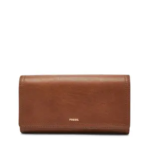Fossil Women's Logan Polyurethane Flap Clutch