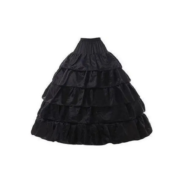 Black Hoop Skirt