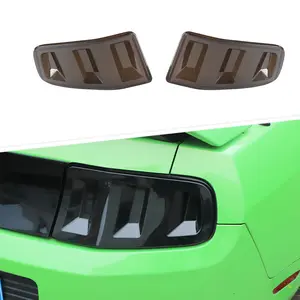For 2010-2014 Ford Mustang Tail Light Covers Rear Guards Taillights Frame Trim (2 pcs)