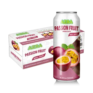 AZRA Passion Fruit Juice – 12 Pack (500ml Cans)  100% Tropical Juice – Imported from Vietnam