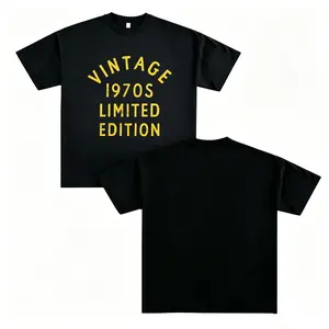 Vintage 1970s Themed Graphic T-Shirt, Men's Limited Edition Retro Casual Tee