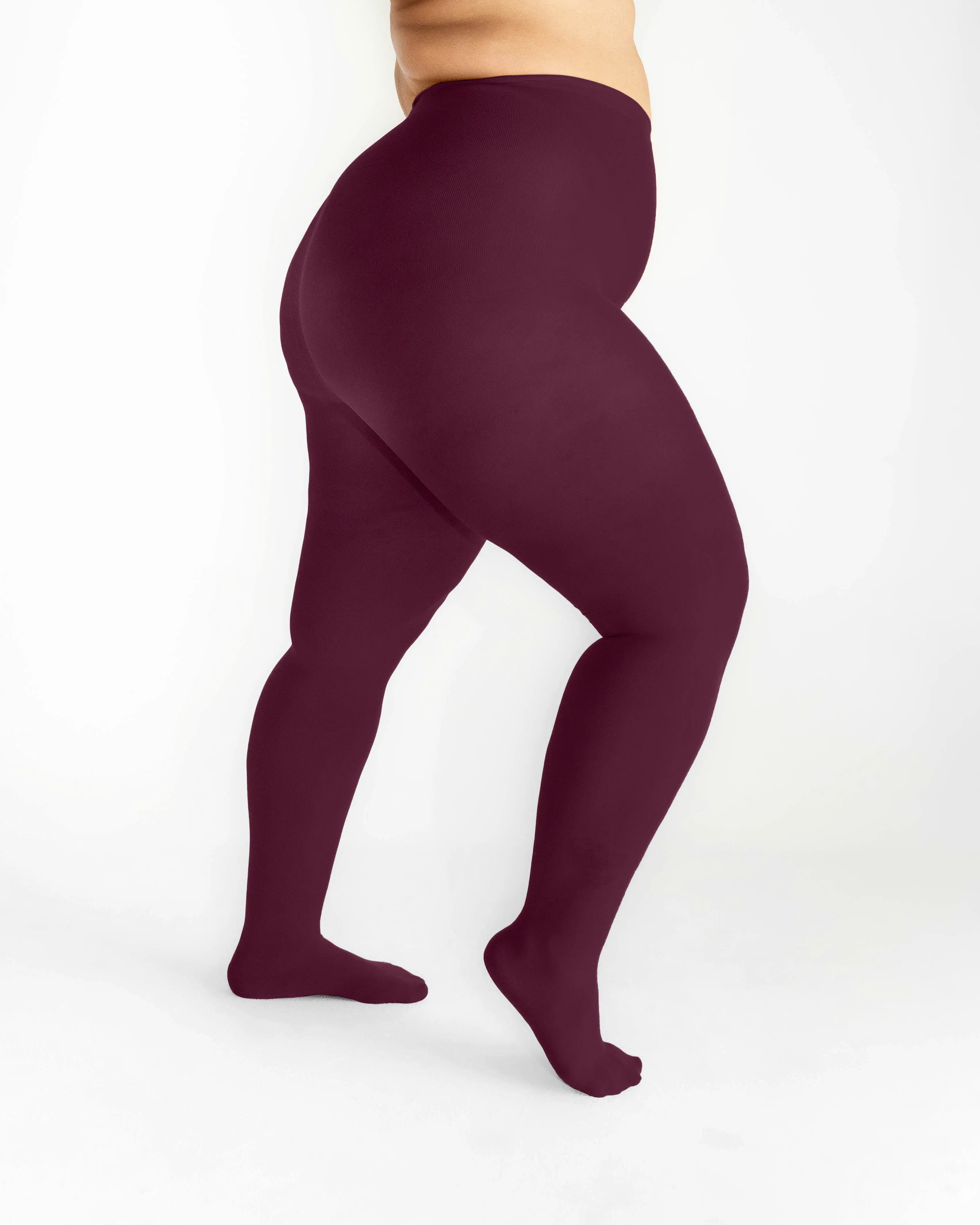 Nylon Spandex Tights 60 Denier - Maroon