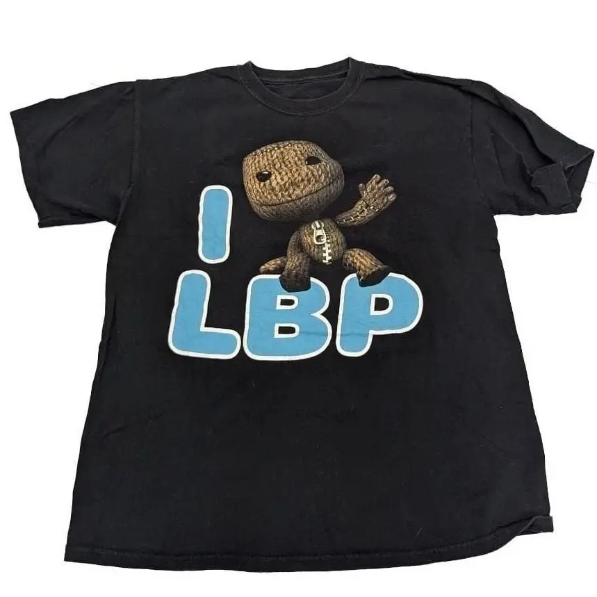 Little Big Planet Sackboy Video Game T-Shirt Little Big Planet Sackboy Video Game T-Shirt